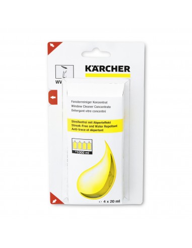 Środek do czyszczenia szkła w koncentracie, 4 x 20 ml